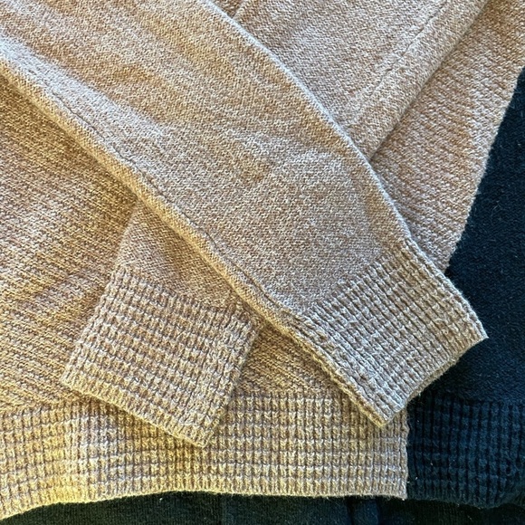 Madewell Back Zip Color Block Sweater XS - Picture 6 of 8